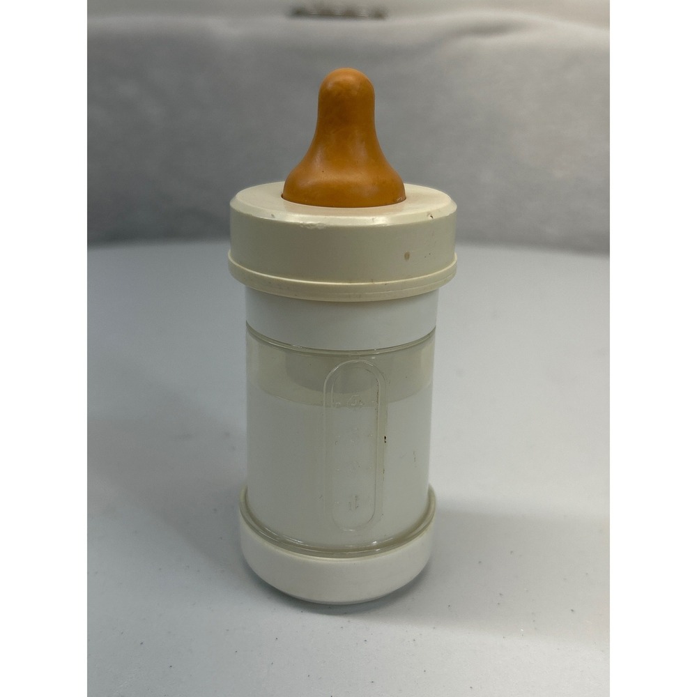 Vintage 1986 Fisher Price Baby Mealtime Magically Disappearing Milk Bottle‎